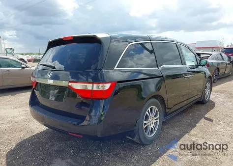 2012 Honda Odyssey Ex-L from USA, damaged, VIN 5FNRL5H67CB054650